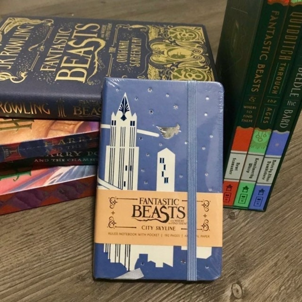 Fantastic Beasts City Skyline Notebook